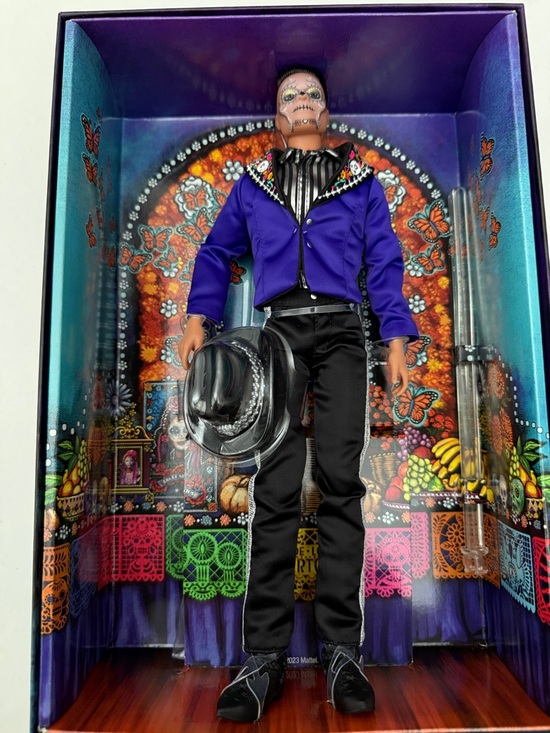 Mattel Other - Barbie Signature Día de Muertos Artwork Butterflies 2023 Ken day of dead Doll
